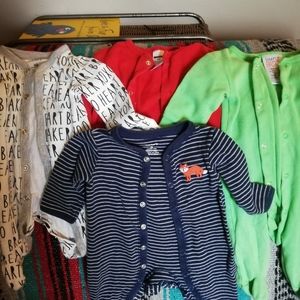 4 pair newborn sleepers